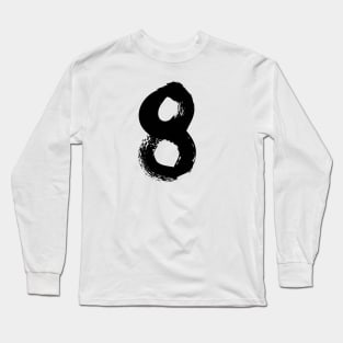 Number 8 Long Sleeve T-Shirt